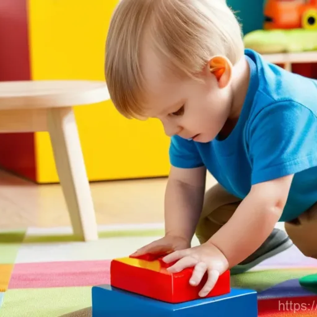 공구놀이 소리나는 공구 - **Prompt:** A curious and focused preschool boy, approximately 4 years old, with short, neat hair, w...