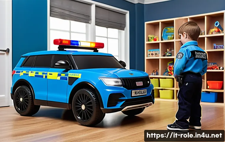 경찰관 놀이 체험장 같은 완구 관련 이미지 1